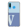 Slim Protection Case［ Original - initial two tone - V blue ］
