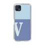 Slim Protection Case［ Original - initial two tone - V blue ］