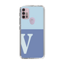 Slim Protection Case［ Original - initial two tone - V blue ］