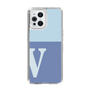 Slim Protection Case［ Original - initial two tone - V blue ］