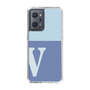Slim Protection Case［ Original - initial two tone - V blue ］