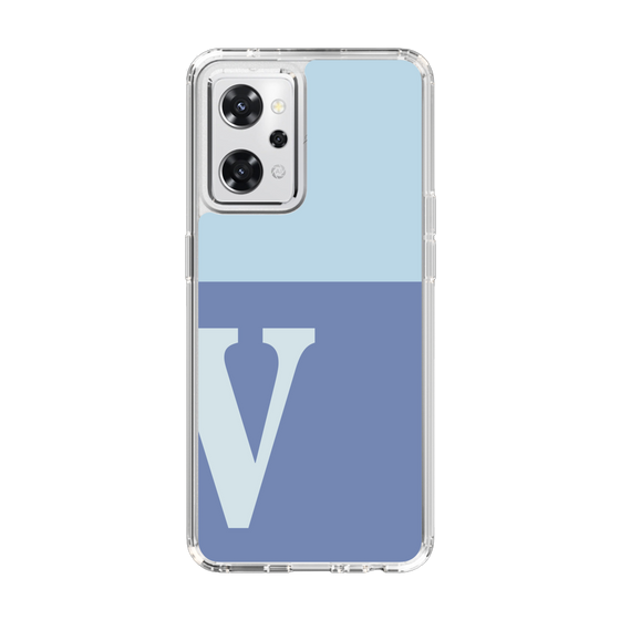 Slim Protection Case［ オリジナル - initial two tone - V blue ］