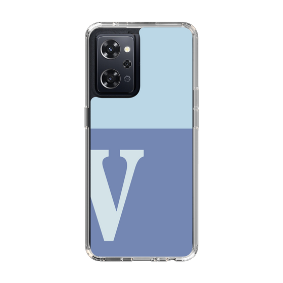 Slim Protection Case［ オリジナル - initial two tone - V blue ］