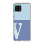 Slim Protection Case［ Original - initial two tone - V blue ］