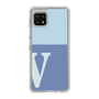 Slim Protection Case［ Original - initial two tone - V blue ］