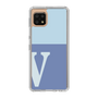 Slim Protection Case［ Original - initial two tone - V blue ］