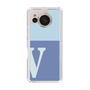 Slim Protection Case［ Original - initial two tone - V blue ］