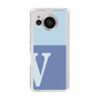 Slim Protection Case［ Original - initial two tone - V blue ］
