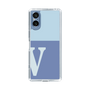Slim Protection Case［ Original - initial two tone - V blue ］