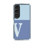 Slim Protection Case［ Original - initial two tone - V blue ］