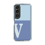 Slim Protection Case［ Original - initial two tone - V blue ］