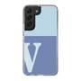 Slim Protection Case［ Original - initial two tone - V blue ］