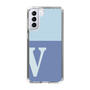 Slim Protection Case［ Original - initial two tone - V blue ］