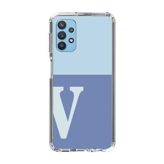 Slim Protection Case［ Original - initial two tone - V blue ］