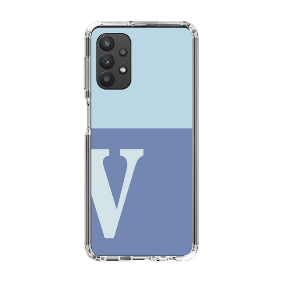 Slim Protection Case［ Original - initial two tone - V blue ］