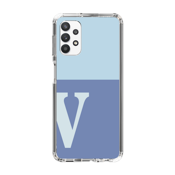 Slim Protection Case［ Original - initial two tone - V blue ］