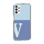 Slim Protection Case［ Original - initial two tone - V blue ］