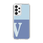 Slim Protection Case［ Original - initial two tone - V blue ］