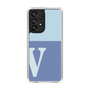 Slim Protection Case［ Original - initial two tone - V blue ］