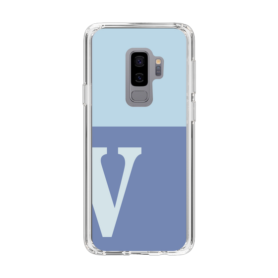 Slim Protection Case［ Original - initial two tone - V blue ］