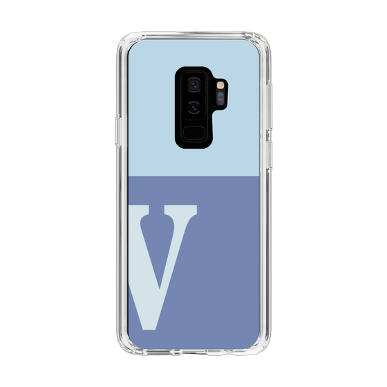 Slim Protection Case［ Original - initial two tone - V blue ］