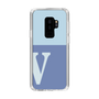 Slim Protection Case［ Original - initial two tone - V blue ］