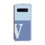 Slim Protection Case［ Original - initial two tone - V blue ］