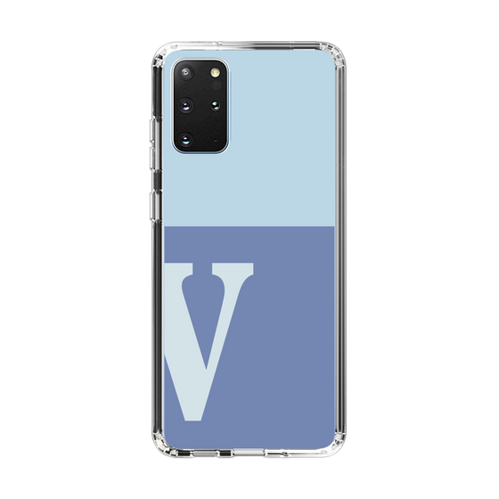 Slim Protection Case［ Original - initial two tone - V blue ］