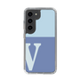 Slim Protection Case［ Original - initial two tone - V blue ］