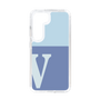 Slim Protection Case［ Original - initial two tone - V blue ］
