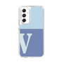 Slim Protection Case［ Original - initial two tone - V blue ］