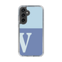 Slim Protection Case［ Original - initial two tone - V blue ］