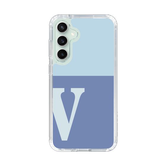 Slim Protection Case［ Original - initial two tone - V blue ］