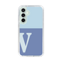 Slim Protection Case［ Original - initial two tone - V blue ］