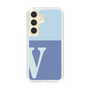 Slim Protection Case［ Original - initial two tone - V blue ］