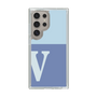 Slim Protection Case［ Original - initial two tone - V blue ］