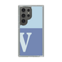 Slim Protection Case［ Original - initial two tone - V blue ］