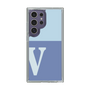 Slim Protection Case［ Original - initial two tone - V blue ］