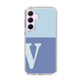 Slim Protection Case［ オリジナル - initial two tone - V blue ］