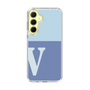 Slim Protection Case［ オリジナル - initial two tone - V blue ］