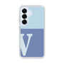 Slim Protection Case［ Original - initial two tone - V blue ］