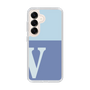 Slim Protection Case［ Original - initial two tone - V blue ］