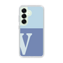 Slim Protection Case［ Original - initial two tone - V blue ］