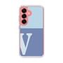 Slim Protection Case［ Original - initial two tone - V blue ］