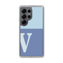 Slim Protection Case［ Original - initial two tone - V blue ］