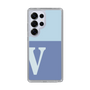 Slim Protection Case［ Original - initial two tone - V blue ］