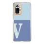 Slim Protection Case［ Original - initial two tone - V blue ］