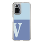Slim Protection Case［ Original - initial two tone - V blue ］