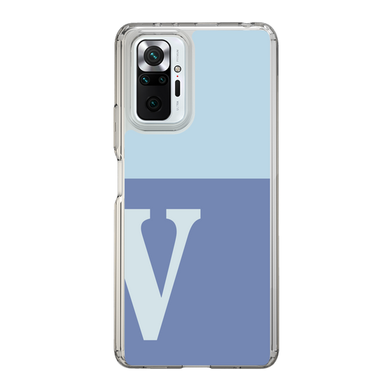 Slim Protection Case［ Original - initial two tone - V blue ］