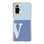 Slim Protection Case［ Original - initial two tone - V blue ］